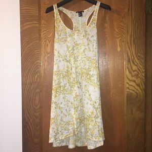 Racerback Floral Dress
